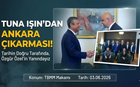 CHP Bodrum İlçe Başkanı Tuna Işın’dan Ankara Çıkarması: "Özgür Özel’in Yanındayız"