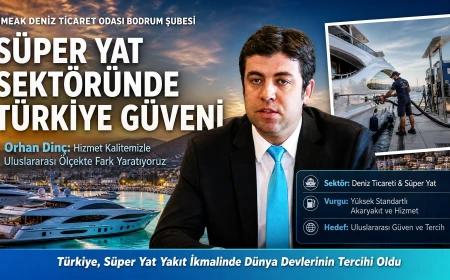 Orhan Dinç: “Süper Yatların Türk Akaryakıtına Güveni Gurur Verici”