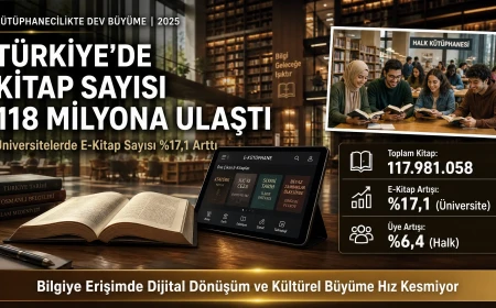 Türkiye’de Kütüphaneler Büyüyor: Kitap Sayısı 118 Milyon Sınırına Dayandı