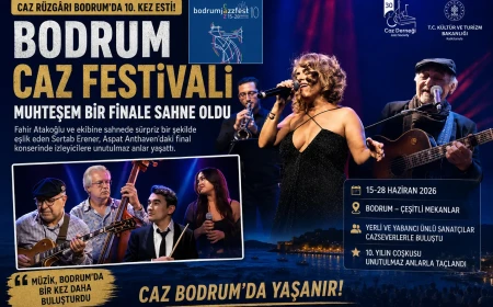 10. Uluslararası Bodrum Caz Festivali Görkemli Bir Finalle Sona Erdi