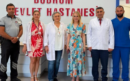 İl Sağlık Müdürü Dr. Eriş Başaran Akça’dan Bodrum’da Sağlık Yatırımları İncelemesi