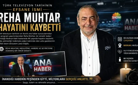 Ünlü Televizyoncu Reha Muhtar Bodrumda Hayatını Kaybetti