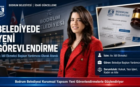 Bodrum Belediyesi’nde Yeni Görevlendirmeler: Başkan Yardımcılıklarında ve Müdürlüklerde Değişiklik