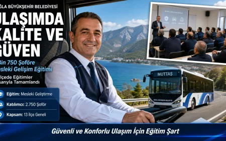Muğla Büyükşehir Belediyesi’nden 13 İlçede Şoförlere Mesleki Gelişim Eğitimi