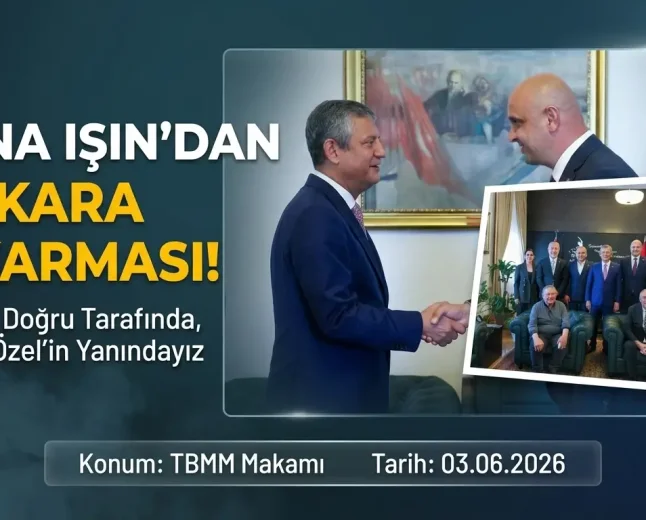 CHP Bodrum İlçe Başkanı Tuna Işın’dan Ankara Çıkarması: "Özgür Özel’in Yanındayız"
