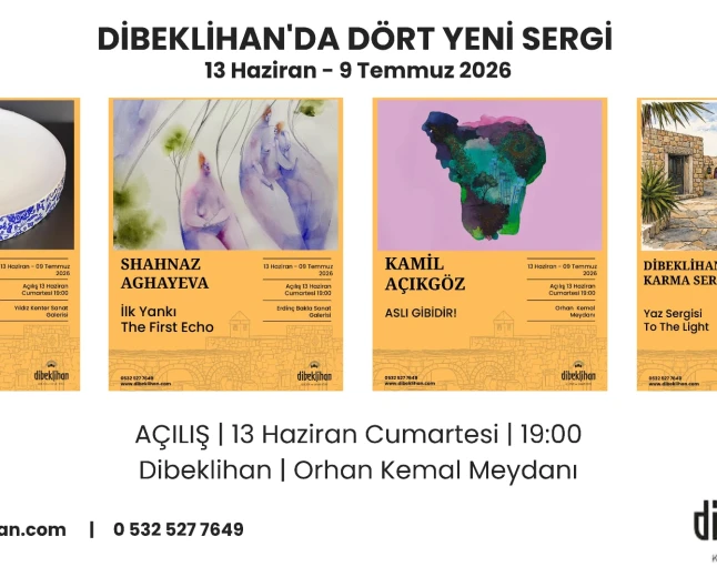 Bodrum’da Sanat Şöleni: Dibeklihan Kültür ve Sanat Köyü’nde Dört Yeni Sergi Bir Arada