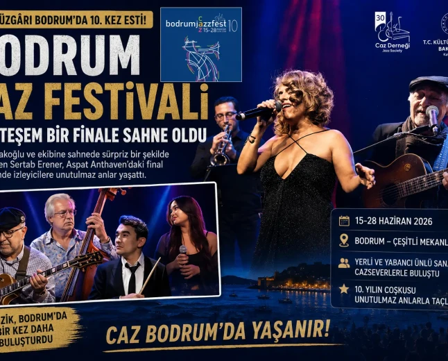 10. Uluslararası Bodrum Caz Festivali Görkemli Bir Finalle Sona Erdi