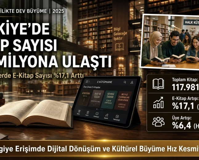 Türkiye’de Kütüphaneler Büyüyor: Kitap Sayısı 118 Milyon Sınırına Dayandı