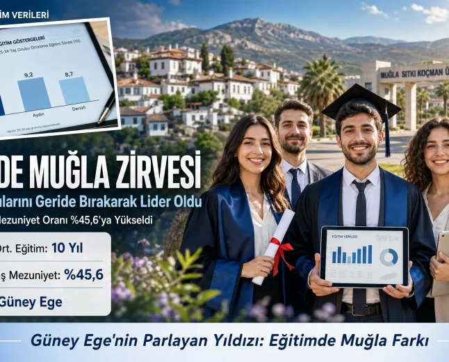 Türkiye’nin Eğitim Haritası Şekillendi: Muğla Ege Bölgesi’nde Zirveye Yerleşti