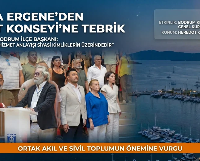 AK Parti Bodrum İlçe Başkanı Seha Ergene’den Kent Konseyi’ne Tebrik: “Ortak Akılla Bodrum’a Hizmet Edeceğiz”