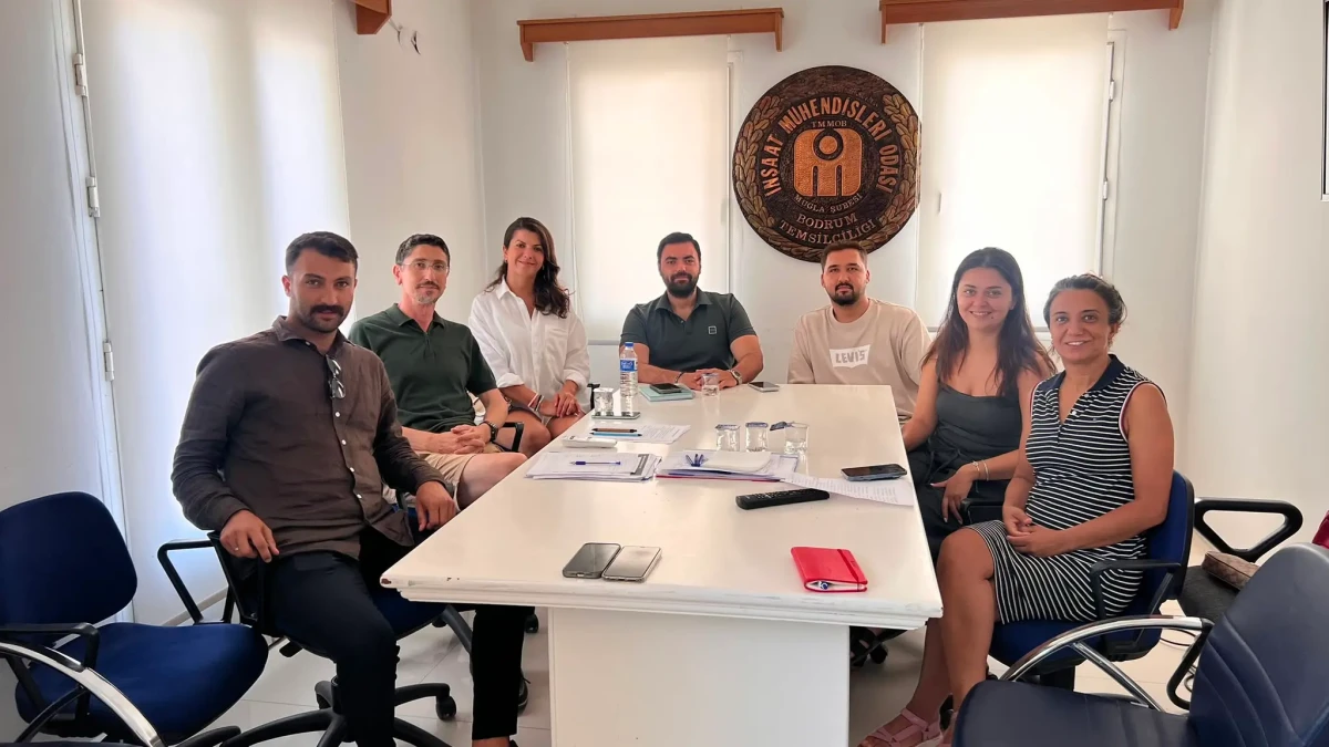 TMMOB İnşaat Mühendisleri Odası Bodrum Temsilciliği’nde Yeni Dönem Başladı