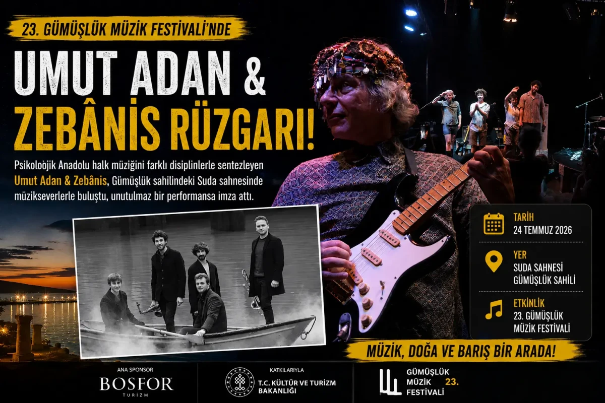 23. Gümüşlük Müzik Festivali’nde Umut Adan & Zebânis Rüzgârı Esti: Sırada Loek van den Berg Var