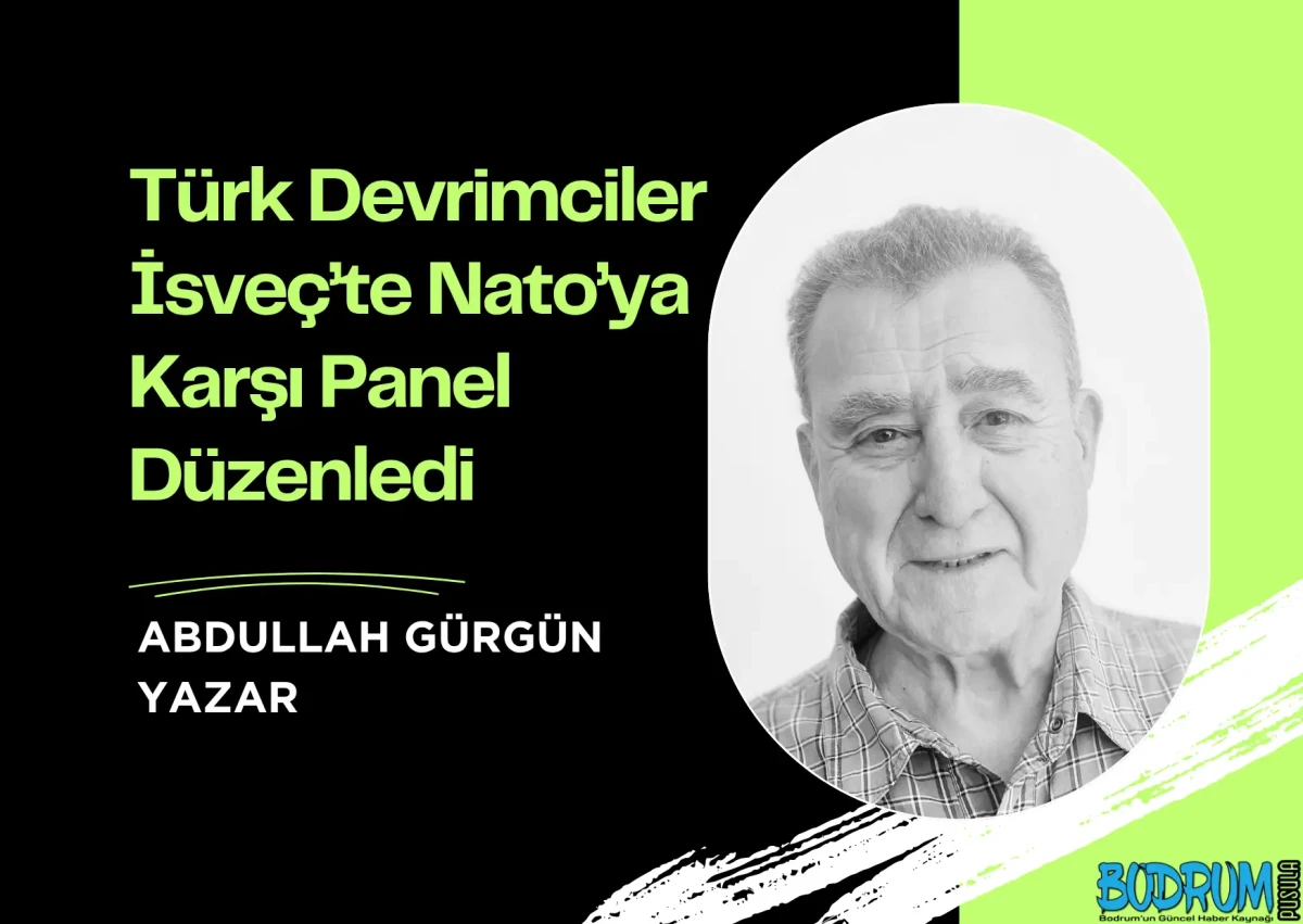 Türk Devrimciler İsveç’te Nato’ya Karşı Panel Düzenledi