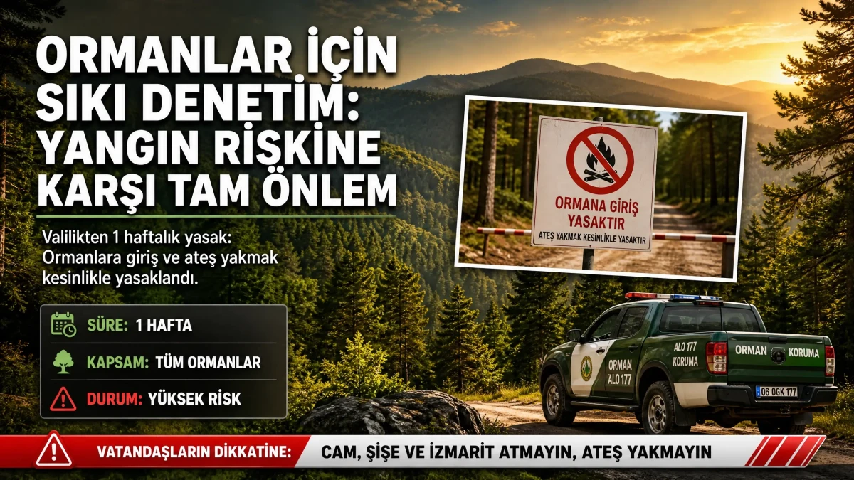 Muğla Valiliği’nden Kritik Uyarı: Orman Yangınlarına Karşı Yüksek Alarm