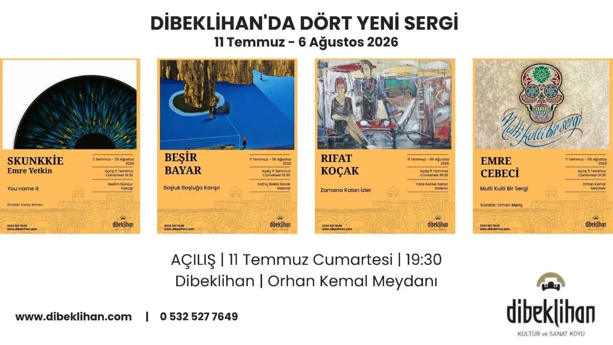 Dibeklihan’da Sanat Şöleni: 2026 Filiz Akın Kültür ve Sanat Sezonu Dört Yeni Sergiyle Başladı