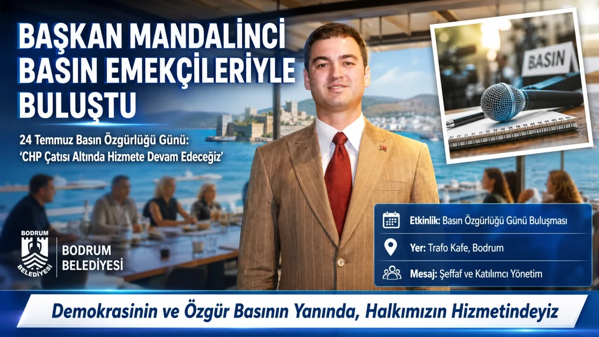Başkan Tamer Mandalinci’den Net Mesaj: “CHP Çatısı Altında Hizmete Devam Edeceğim”