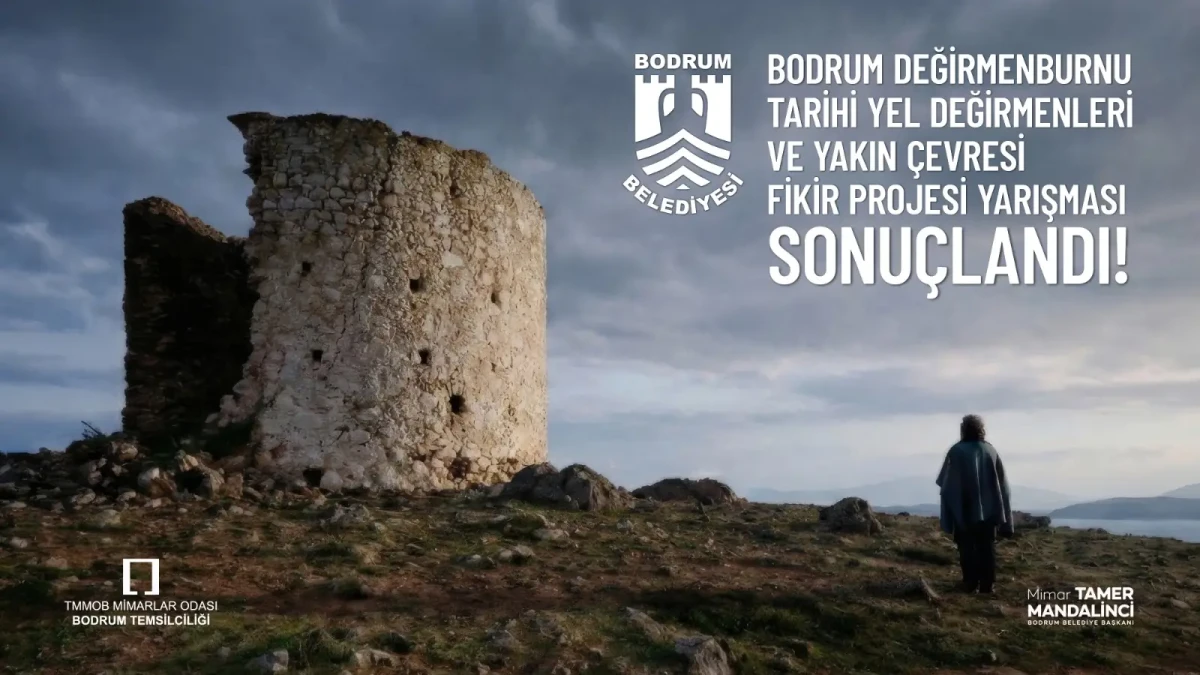 Bodrum’un Simgesi Değirmenburnu İçin Yarışma Sonuçlandı: 3 Eşdeğer Ödül Sahiplerini Buldu