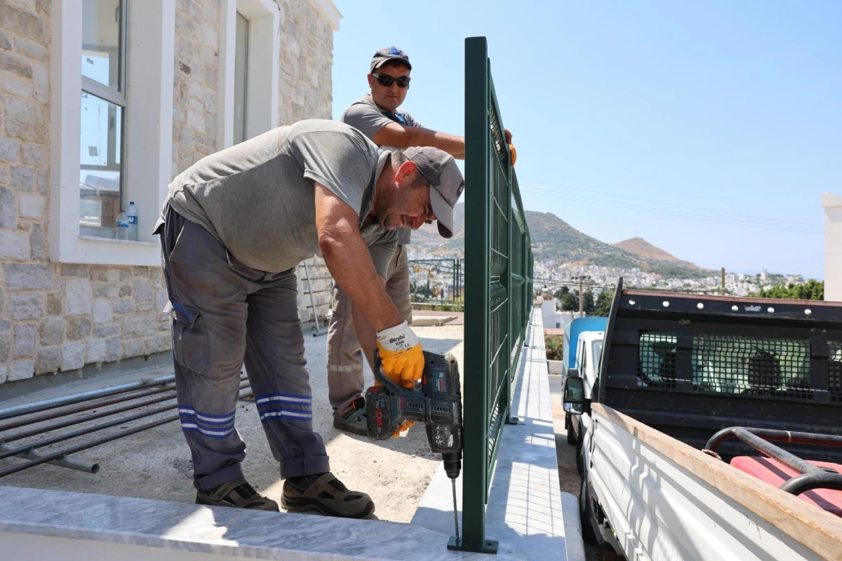 Bodrum’da Eğitime Destek: Saadet Canbaz Anaokulu’nda Açılış İçin Son Hazırlıklar Yapılıyor