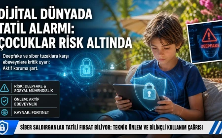Yaz Tatilinde Dijital Tehlike: Ebeveynler İçin Siber Güvenlik Rehberi