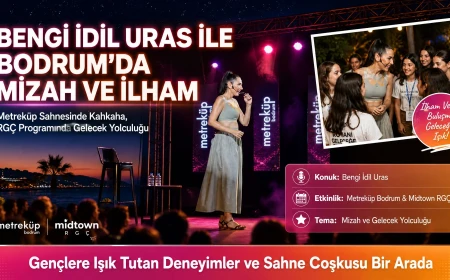 Bengi İdil Uras Bodrum’da: Hem Gençlere İlham Oldu Hem Sahnenin Tozunu Attırdı