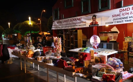 Marmaris’ten Muhammed Siraç’a Umut Eli: Gen Tedavisi İçin ‘Umut Dükkanı’ Açıldı