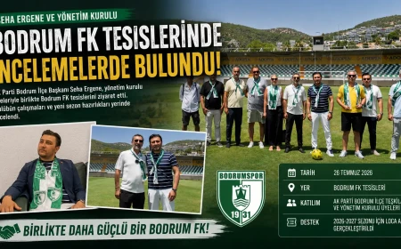 AK Parti Bodrum İlçe Teşkilatı’ndan Bodrum FK’ya Güçlü Destek: Loca Alımı Gerçekleştirildi