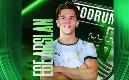 Sipay Bodrum FK’dan Transfer Hamlesi: Ege Arslan İmzayı Attı