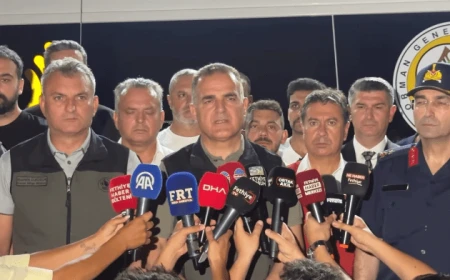 Vali Dr. İdris Akbıyık’tan İnlice Mahallesi’ndeki Orman Yangını Açıklaması