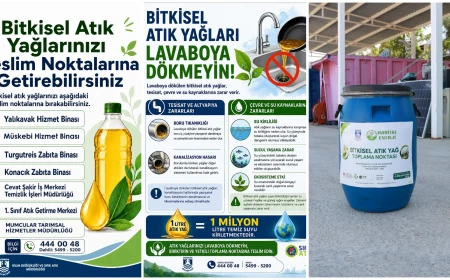 Bodrum Belediyesi’nden Çevre Hamlesi: Atık Yağlar Geri Dönüşüme Kazandırılıyor