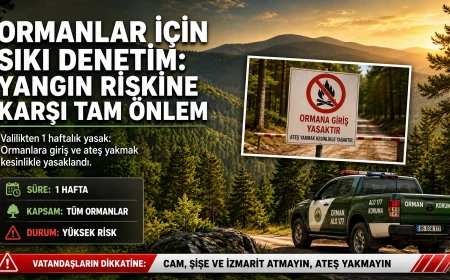Muğla Valiliği’nden Kritik Uyarı: Orman Yangınlarına Karşı Yüksek Alarm