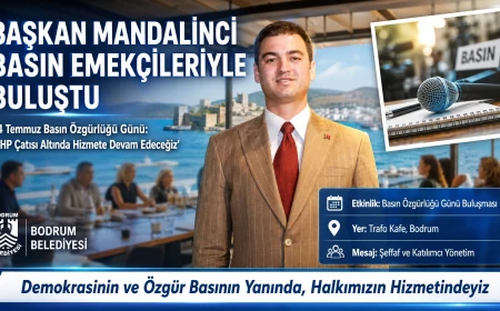 Başkan Tamer Mandalinci’den Net Mesaj: “CHP Çatısı Altında Hizmete Devam Edeceğim”