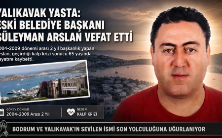 Yalıkavak’ın Acı Kaybı: Eski Belediye Başkanı Süleyman Arslan Kalp Krizi Sonucu Hayatını Kaybetti