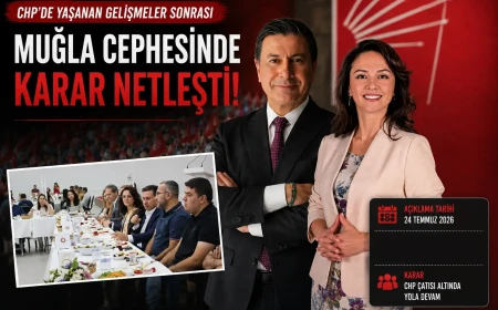 Muğla’da Siyasi Gözler Çevrilmişti: Başkanlar Ahmet Aras ve Gonca Köksal’dan CHP Kararı