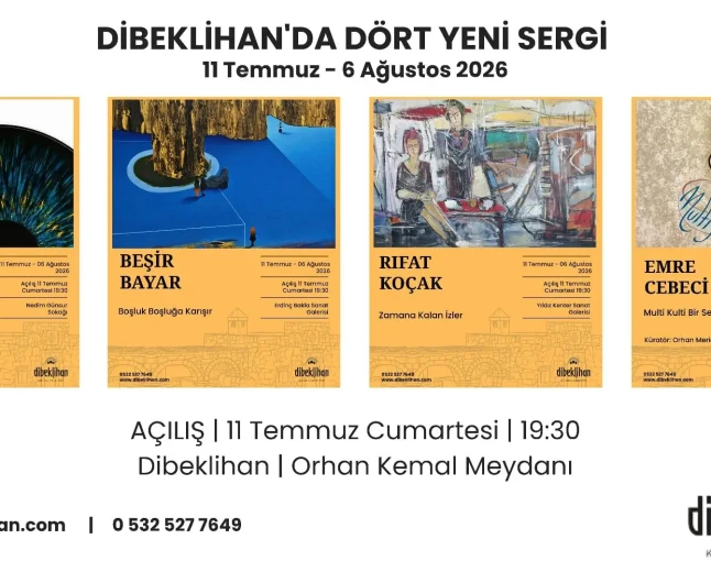 Dibeklihan’da Sanat Şöleni: 2026 Filiz Akın Kültür ve Sanat Sezonu Dört Yeni Sergiyle Başladı
