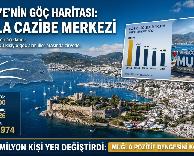 Türkiye’de Göç Hareketliliği: 2025 Verileri İle İller Arası Nüfus Değişimi