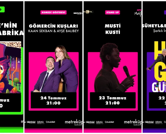 Metreküp Bodrum’da Sanat Şöleni: Uygur Kardeşler’den Tango Gecesine Dopdolu Bir Hafta