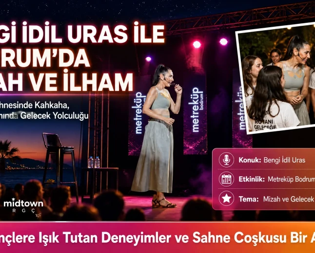 Bengi İdil Uras Bodrum’da: Hem Gençlere İlham Oldu Hem Sahnenin Tozunu Attırdı