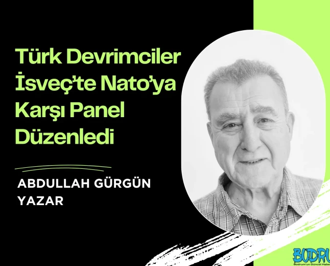 Türk Devrimciler İsveç’te Nato’ya Karşı Panel Düzenledi
