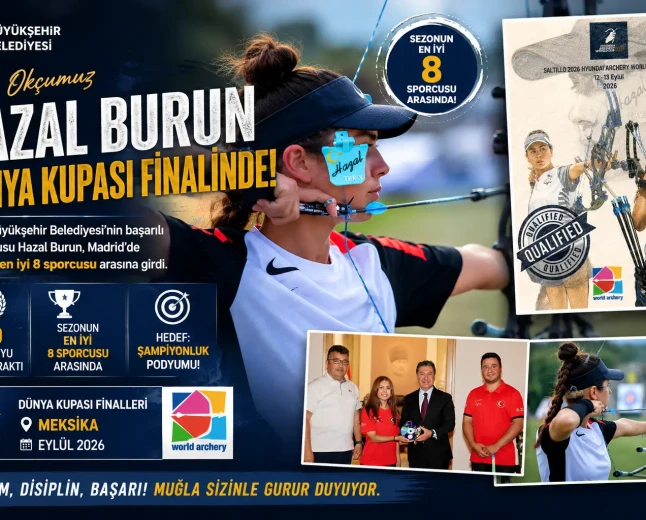Muğla’nın Gururu Hazal Burun Dünya Kupası Finallerinde: Hedef Şampiyonluk