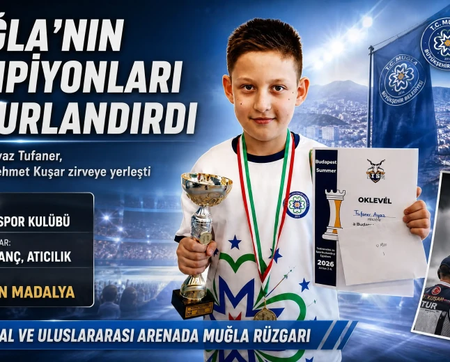 Muğla Büyükşehir Belediyesi Sporcuları Avrupa ve Türkiye’de Kürsüye Çıktı