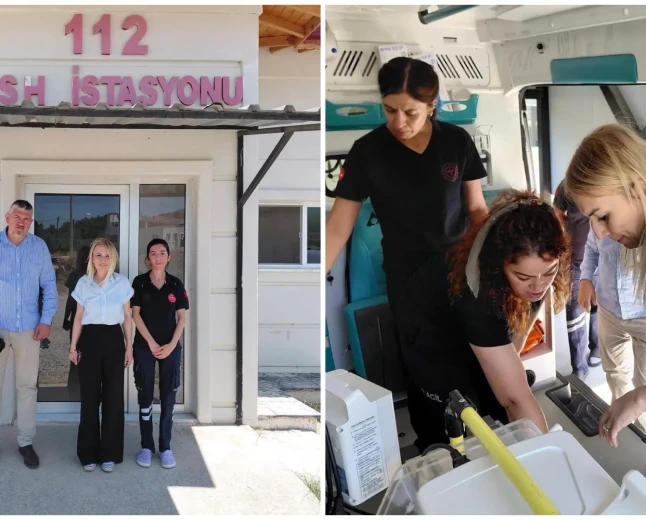 İl Sağlık Müdürü Dr. Eriş Başaran Akça’dan 112 Acil Sağlık İstasyonlarına Ziyaret