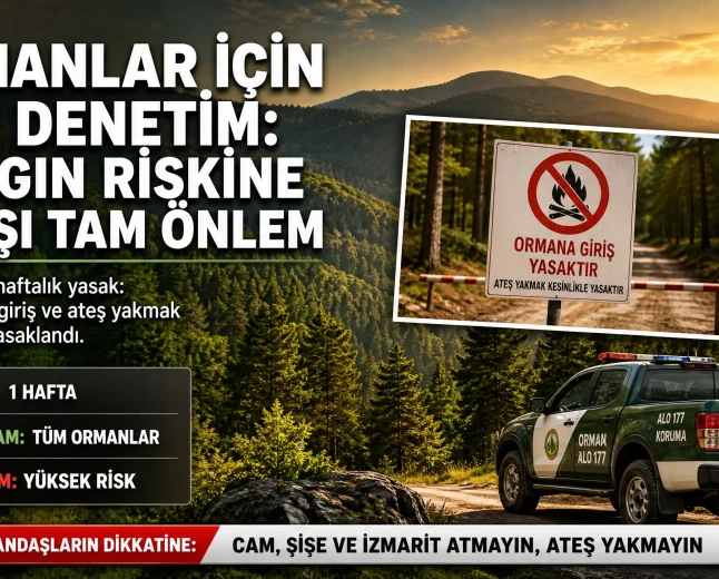 Muğla Valiliği’nden Kritik Uyarı: Orman Yangınlarına Karşı Yüksek Alarm