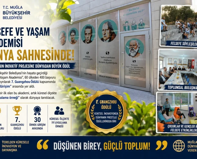 Muğla’nın “Felsefe ve Yaşam Akademisi” Dünya Sahnesinde: 30 Örnek Girişim Arasında