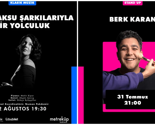 Temmuz’u Uğurlarken Ağustos’u Karşılarken: Metreküp Bodrum’da Dolu Dolu Etkinlik Haftası