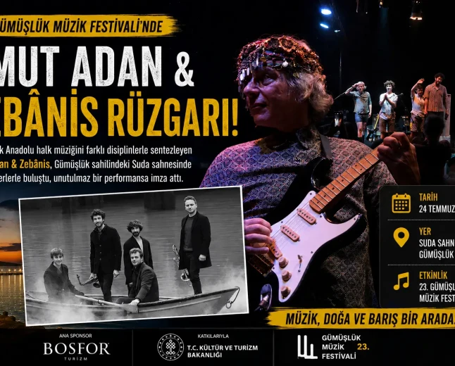 23. Gümüşlük Müzik Festivali’nde Umut Adan & Zebânis Rüzgârı Esti: Sırada Loek van den Berg Var