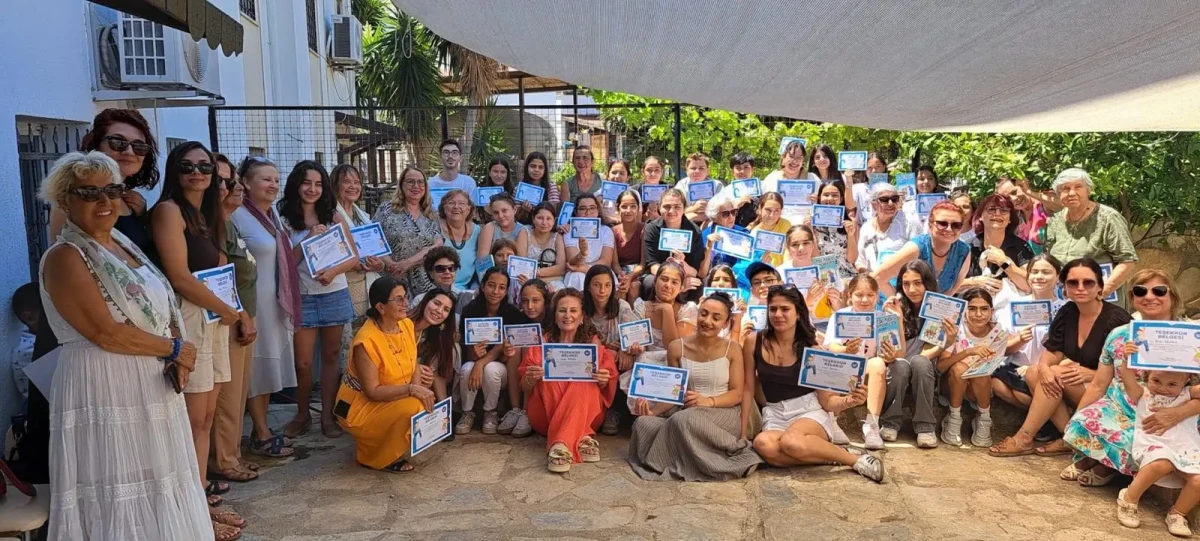 ÇYDD Bodrum Şubesi 25. Yaz Etkinlikleri Kapanış Töreniyle Sona Erdi