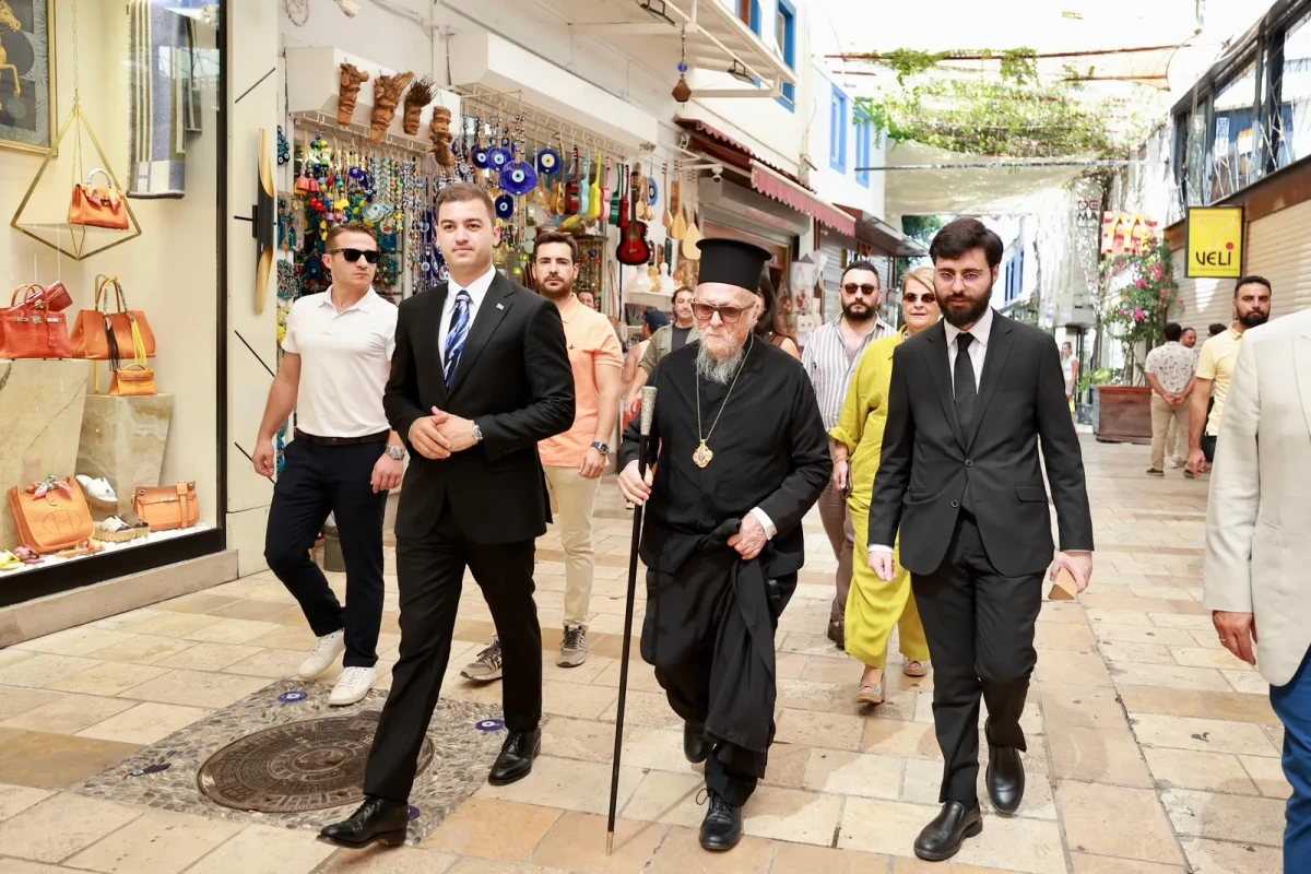 Fener Rum Patriği Bartholomeos'tan Bodrum Belediyesi'ne Ziyaret: Aya Nikola Kilisesi İncelendi