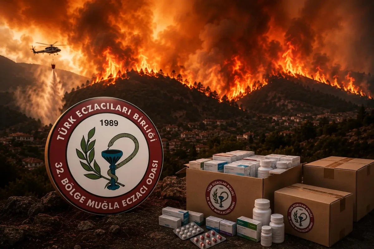 Muğla Eczacı Odası'ndan Orman Yangınları Ve Sağlık Desteği Açıklaması