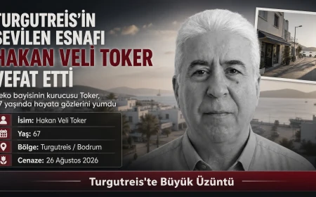 Bodrum'un Acı Kaybı: Turgutreis'in Sevilen Esnafı Hakan Veli Toker Hayatını Kaybetti