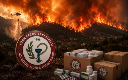 Muğla Eczacı Odası'ndan Orman Yangınları Ve Sağlık Desteği Açıklaması